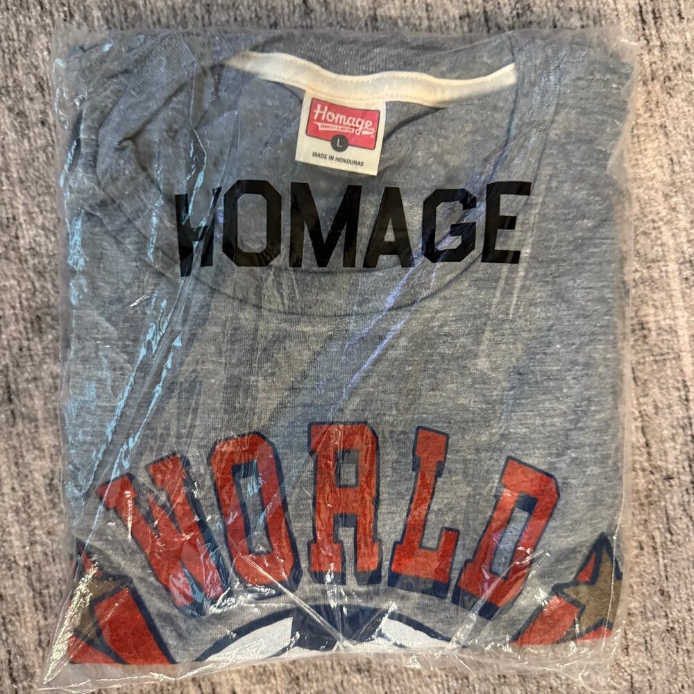 HOMAGE USWNT World Champs 2019 Gray Tee | Large